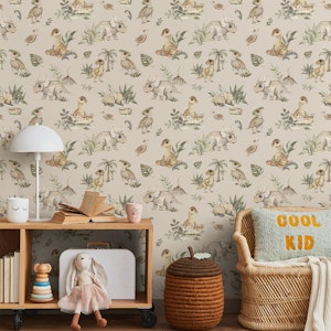Baby Dino World beige small