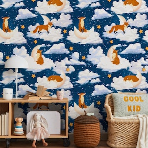 Moonlit Fox Dreams