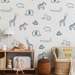 Inky Jungle Animals