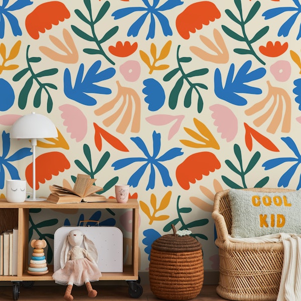 Colorful kids florals