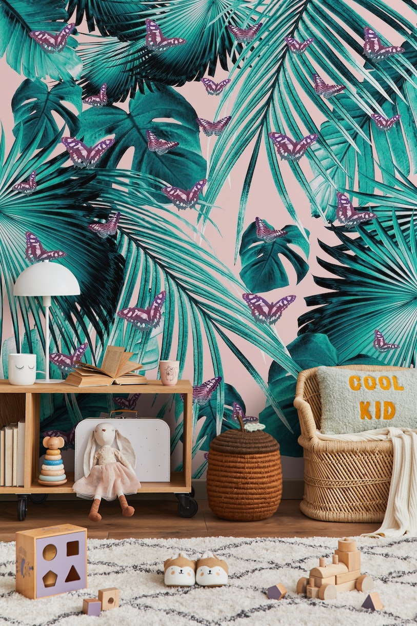 Tropical Unicorn Butterfly 1 wallpaper