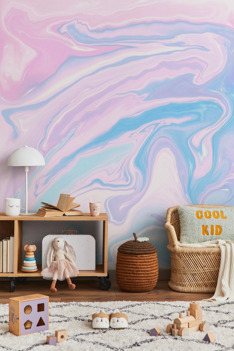 Pastel Unicorn Marble Dream 1 wallpaper