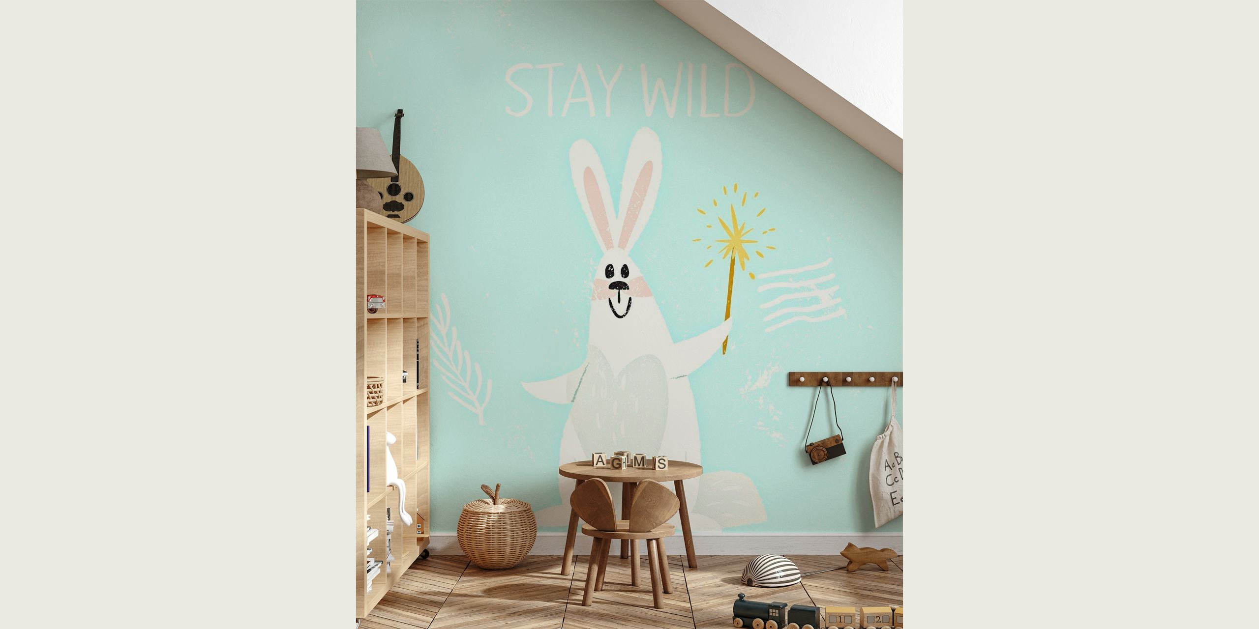 Ice Bunny - Stay Wild papiers peint