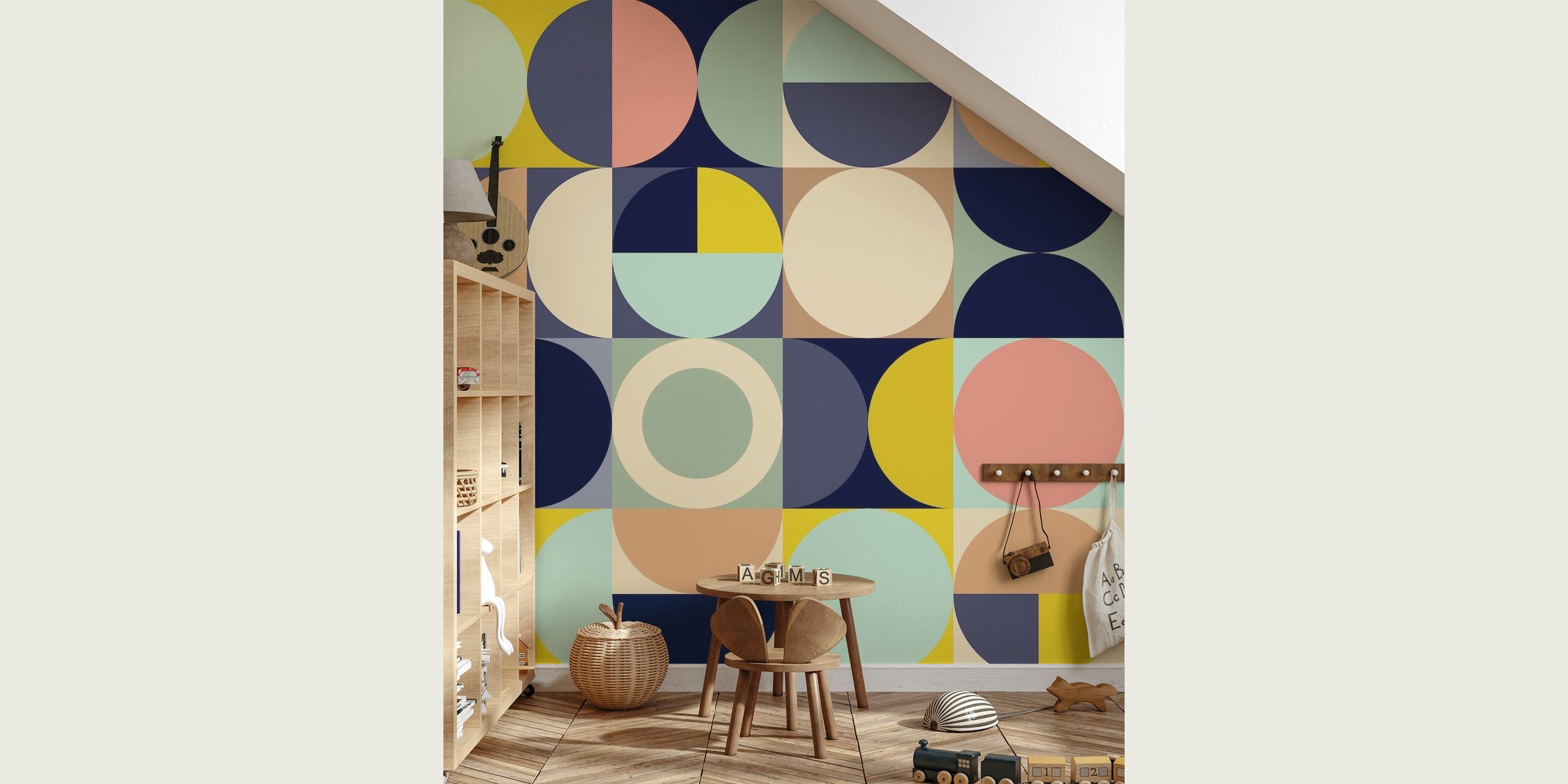 Geometric Kids v3 wallpaper
