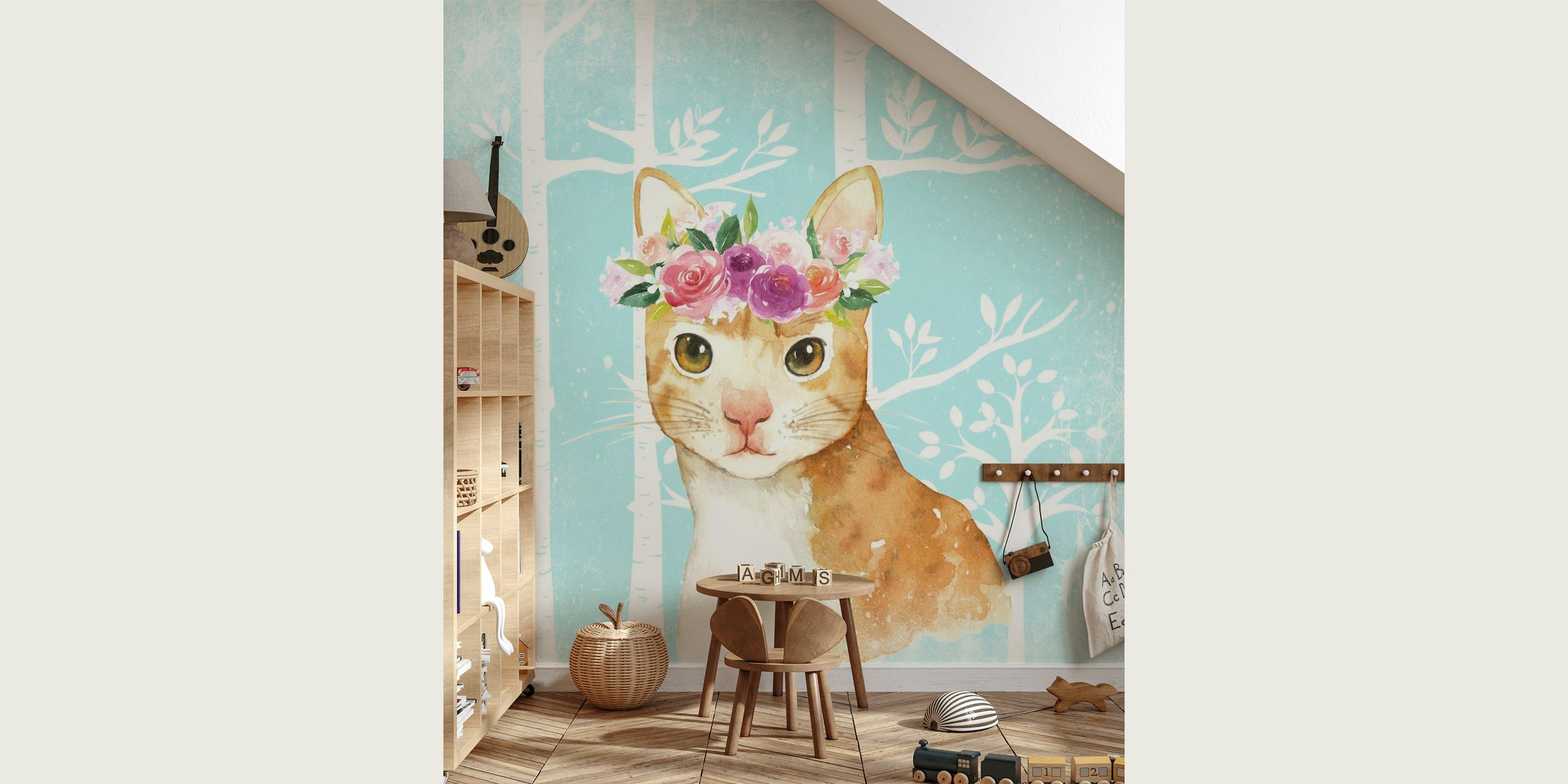 Little Flower Kitten wallpaper