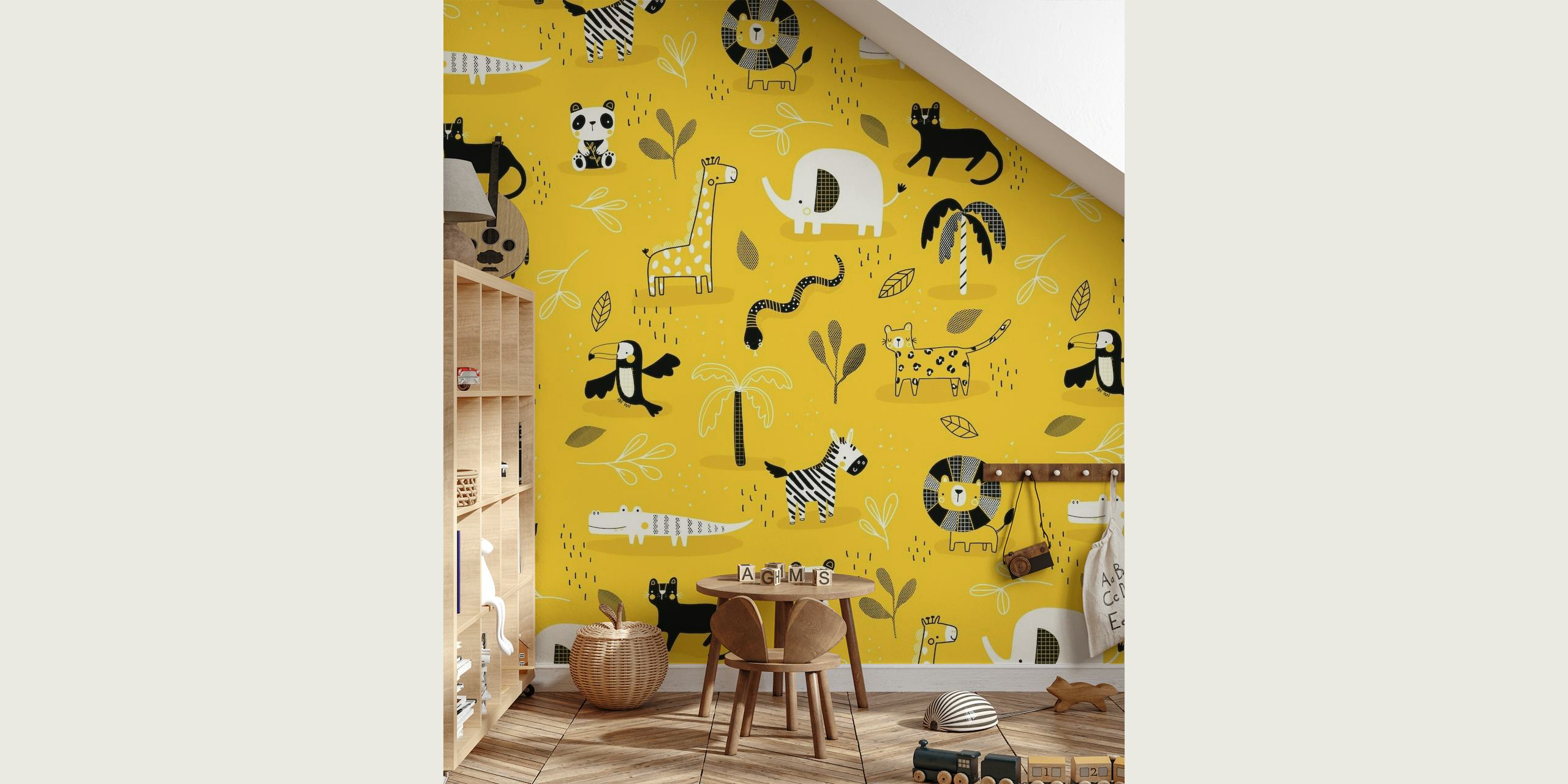 Mustard Safari wallpaper