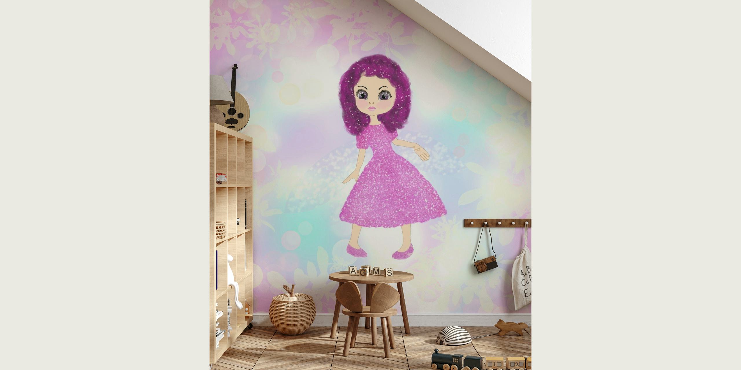 Pink Little Fairy 1 wallpaper