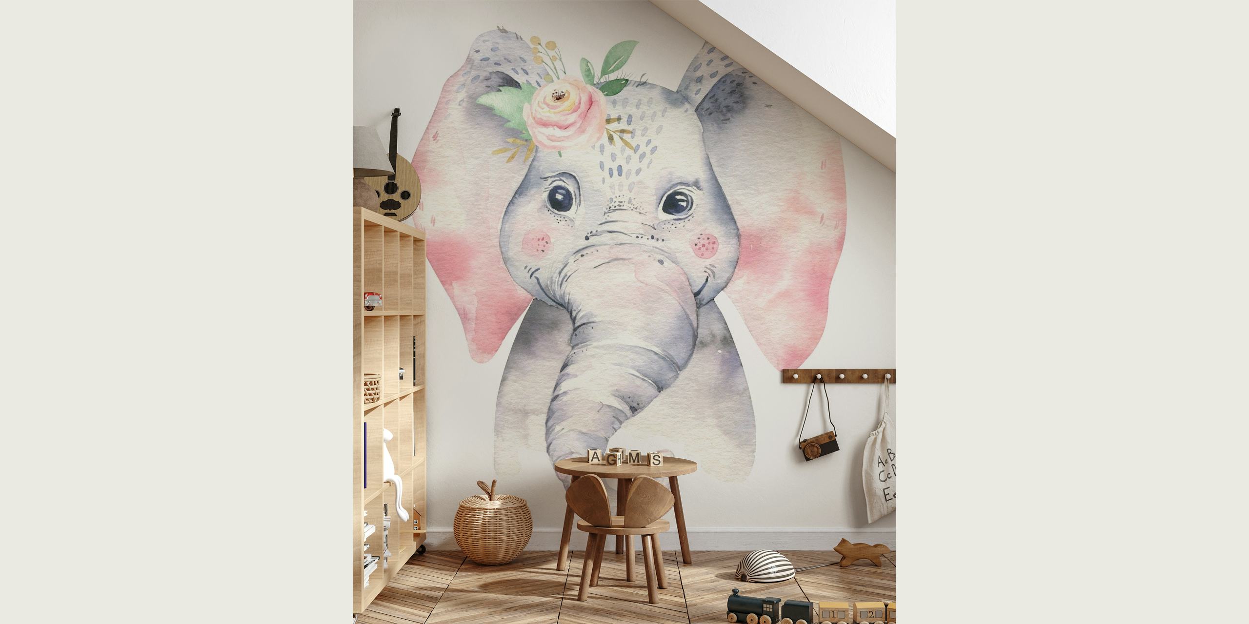 Baby elephant wallpaper