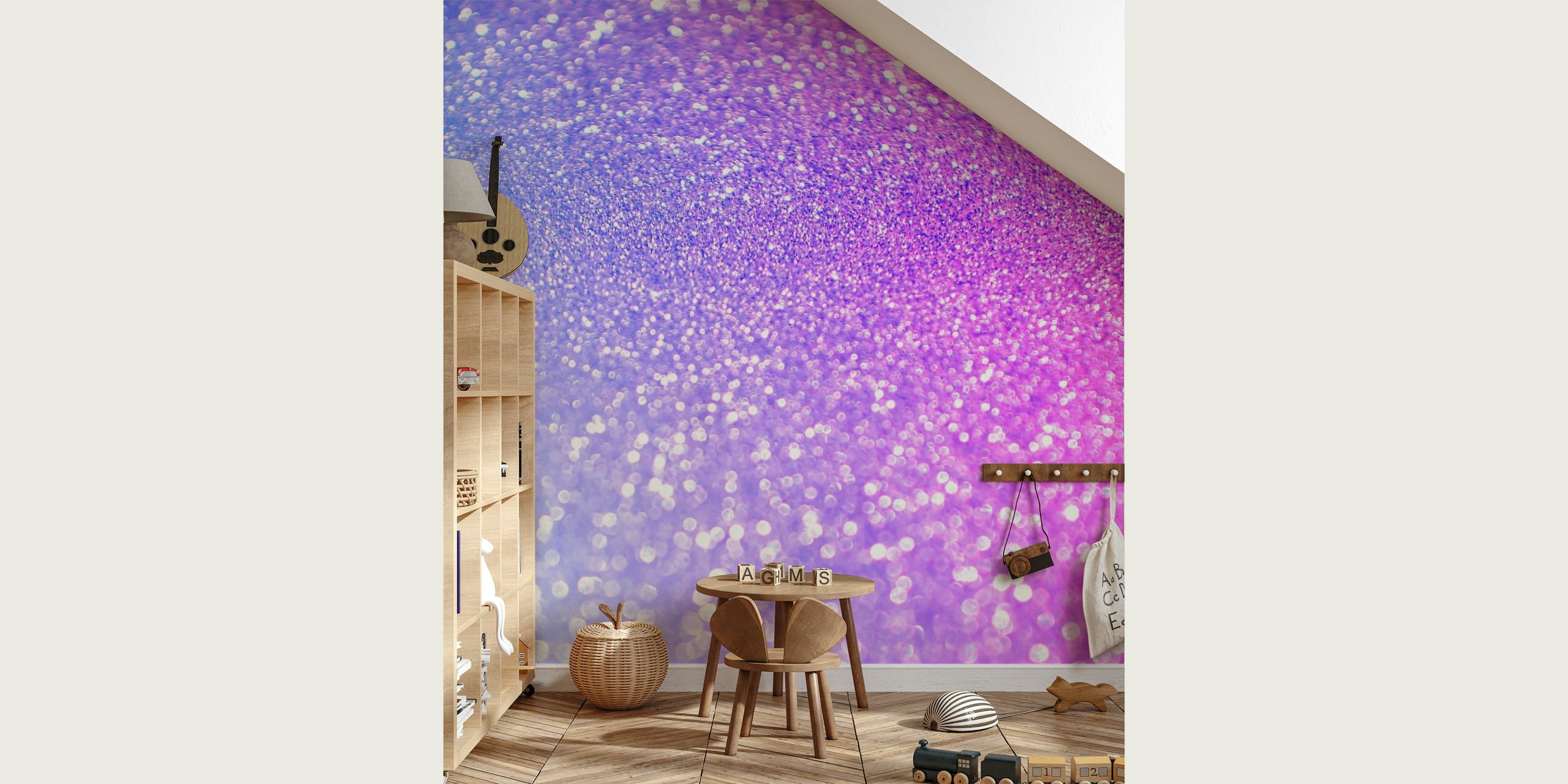 Unicorn Girls Shiny Glitter wallpaper