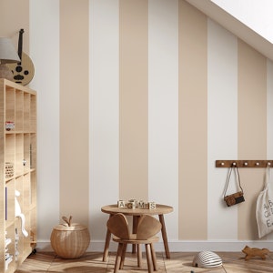 Fawn wood earthtone stripes