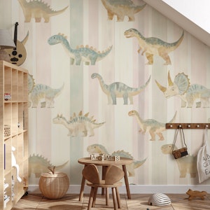 Watercolor Dinosaur Kids Dreams