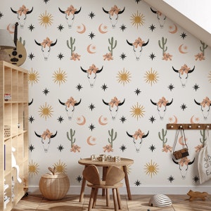Western desert boho pattern