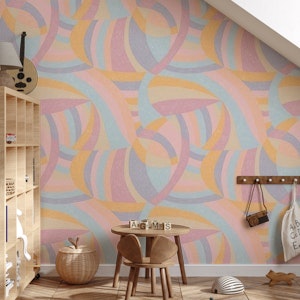 Whimsical Geo Delight - Pastel Play for Kids