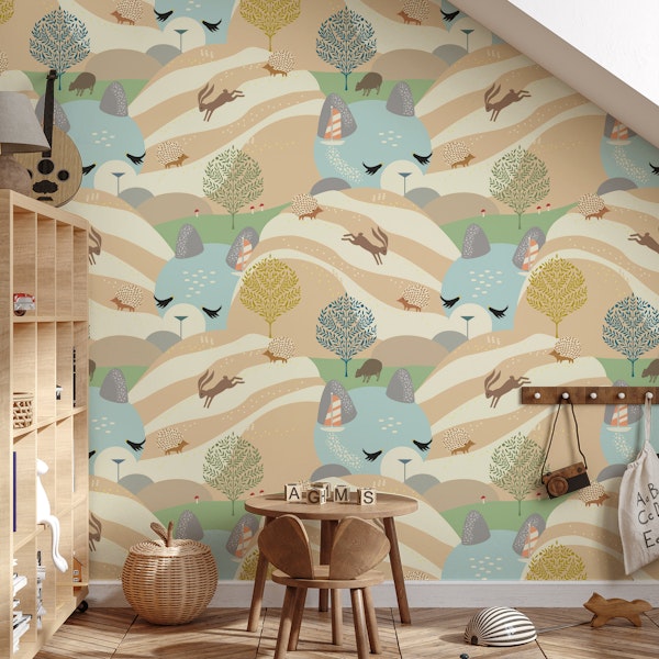 Hidden Object Catscape Wallpaper for Kids 2