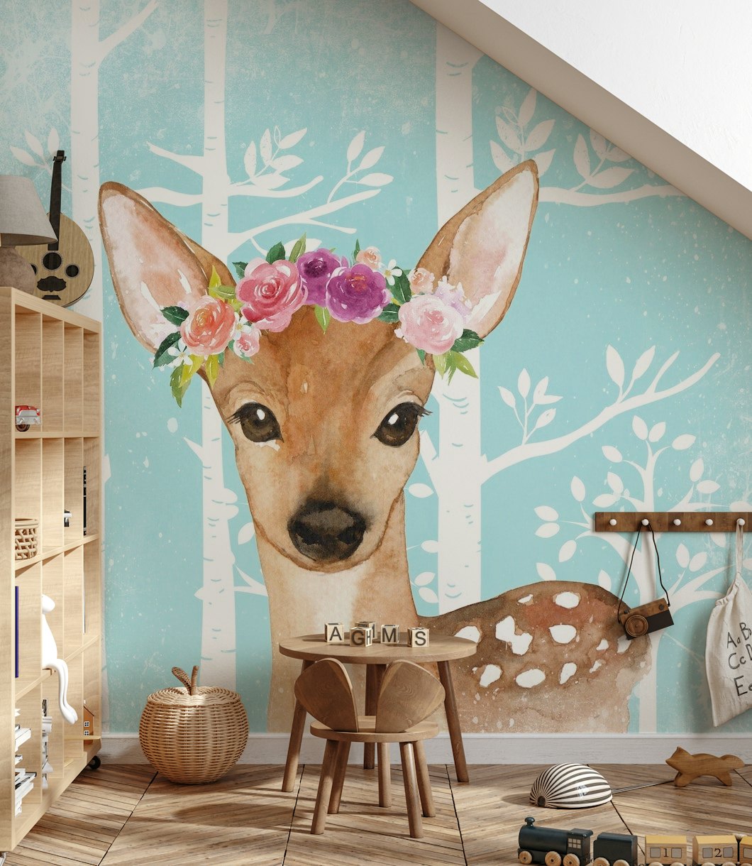 Little Flower Deer wallpaper