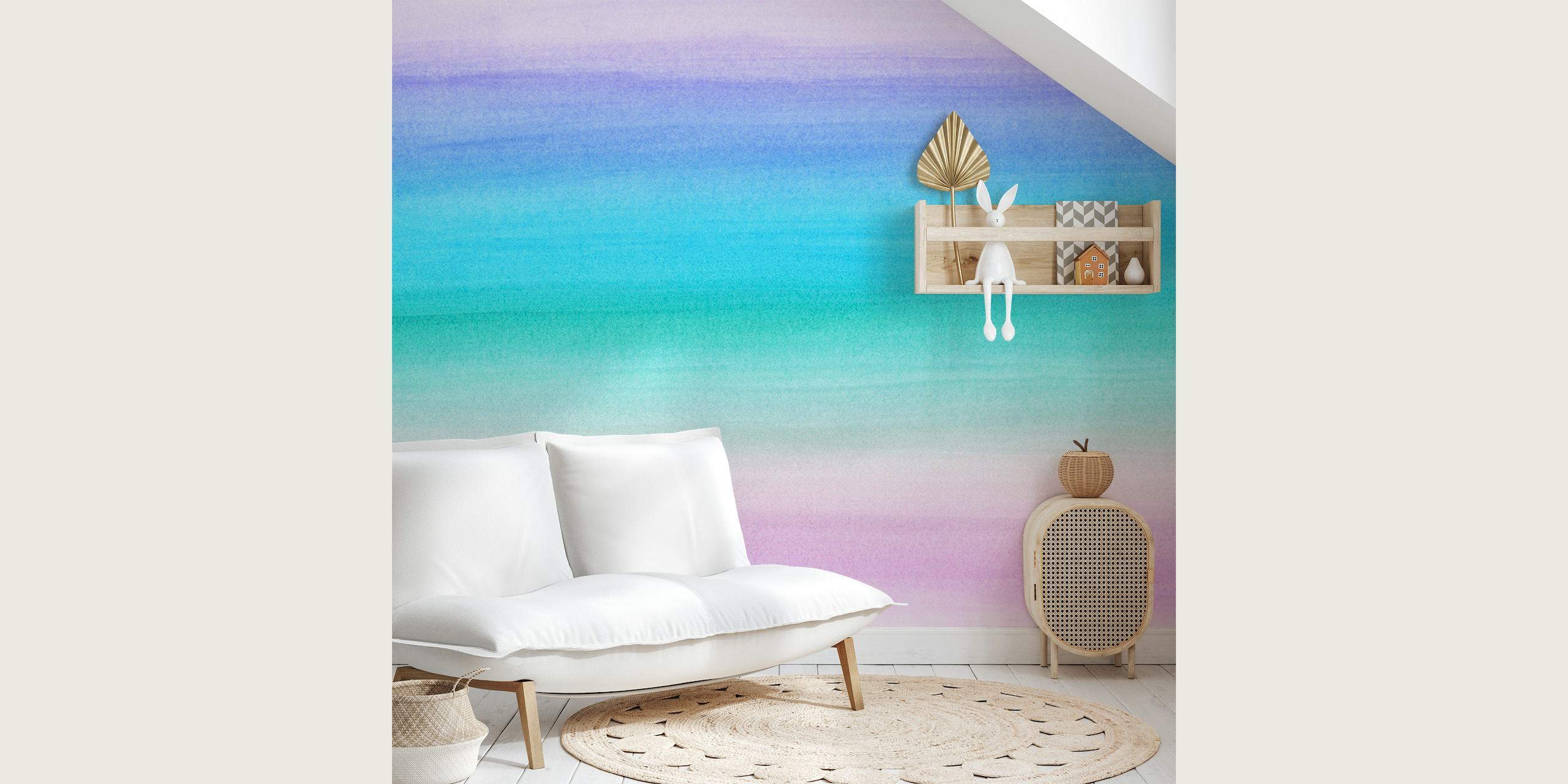 Unicorn Rainbow Watercolor 3 wallpaper
