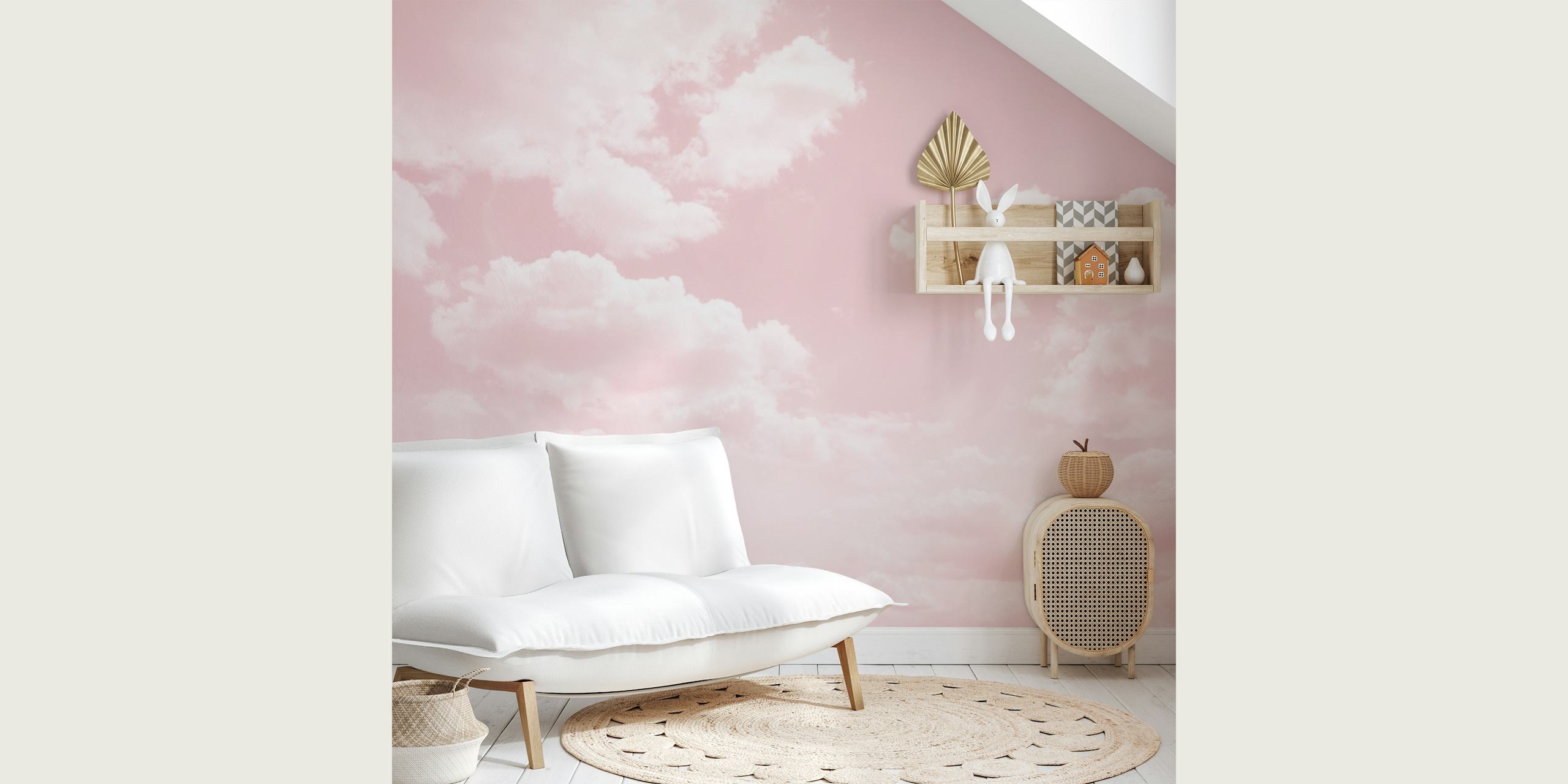 Dreamy Clouds 6 tapet i ett rum