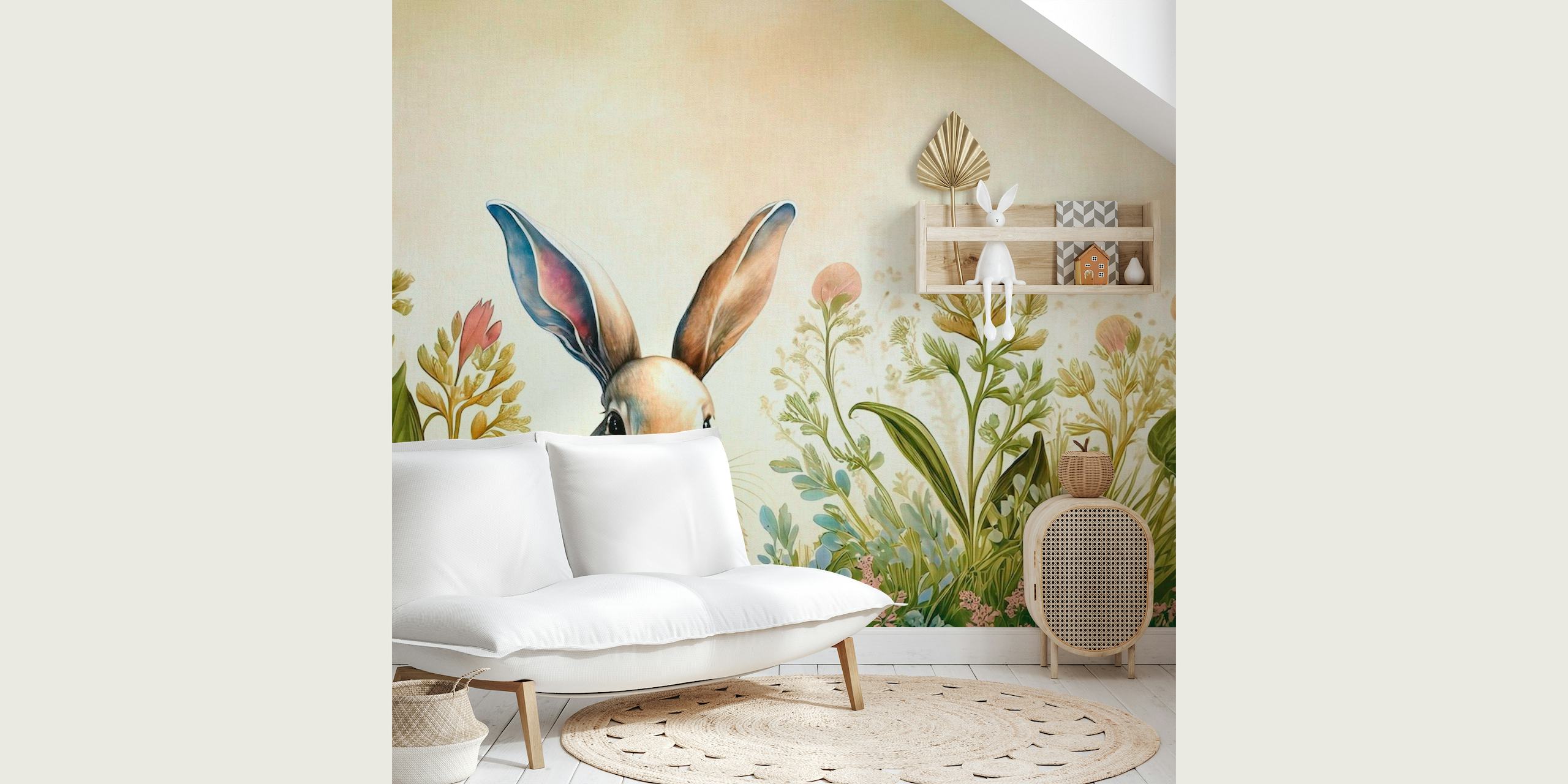 The little rabbit wallpaper
