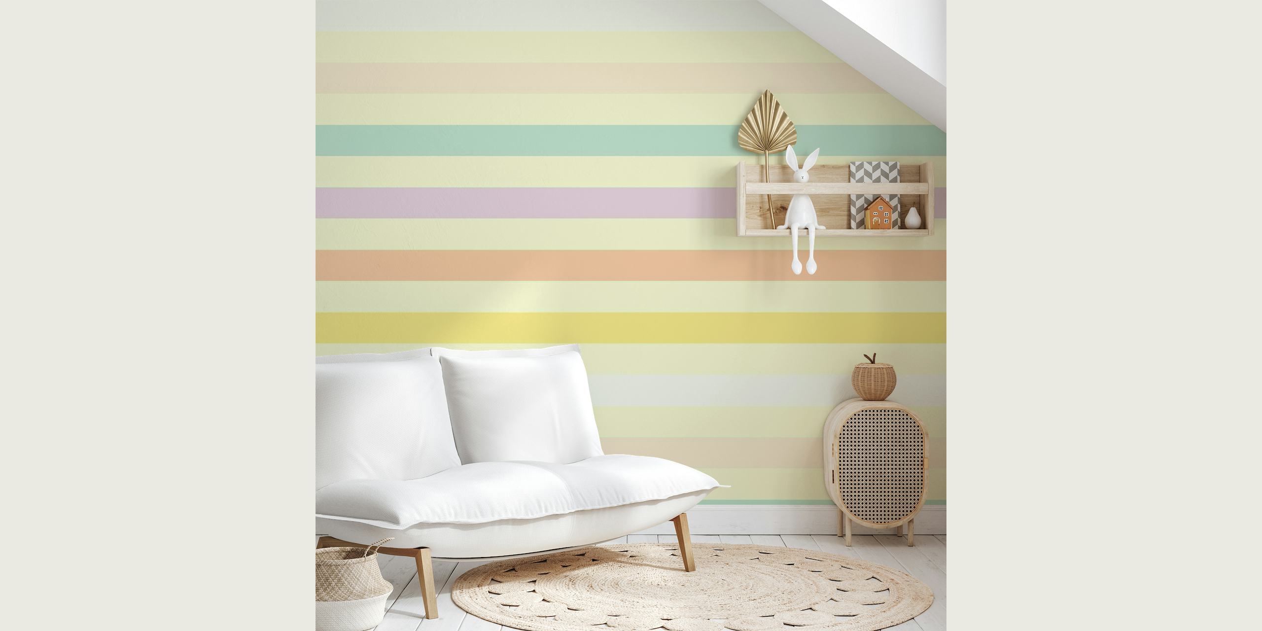 COLORFUL STRIPES behang