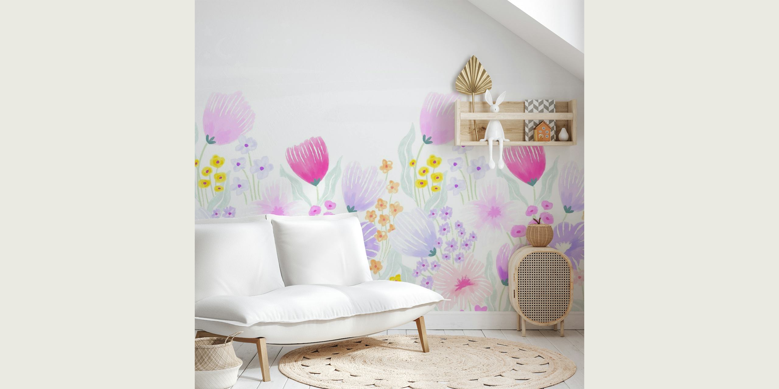 Vibrant Spring Garden wallpaper