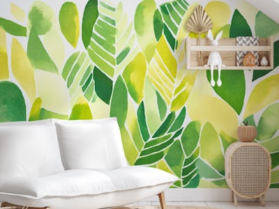 Matisse Foliage Fantasy Forest Yellow Green