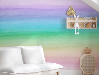 Unicorn Rainbow Watercolor 1