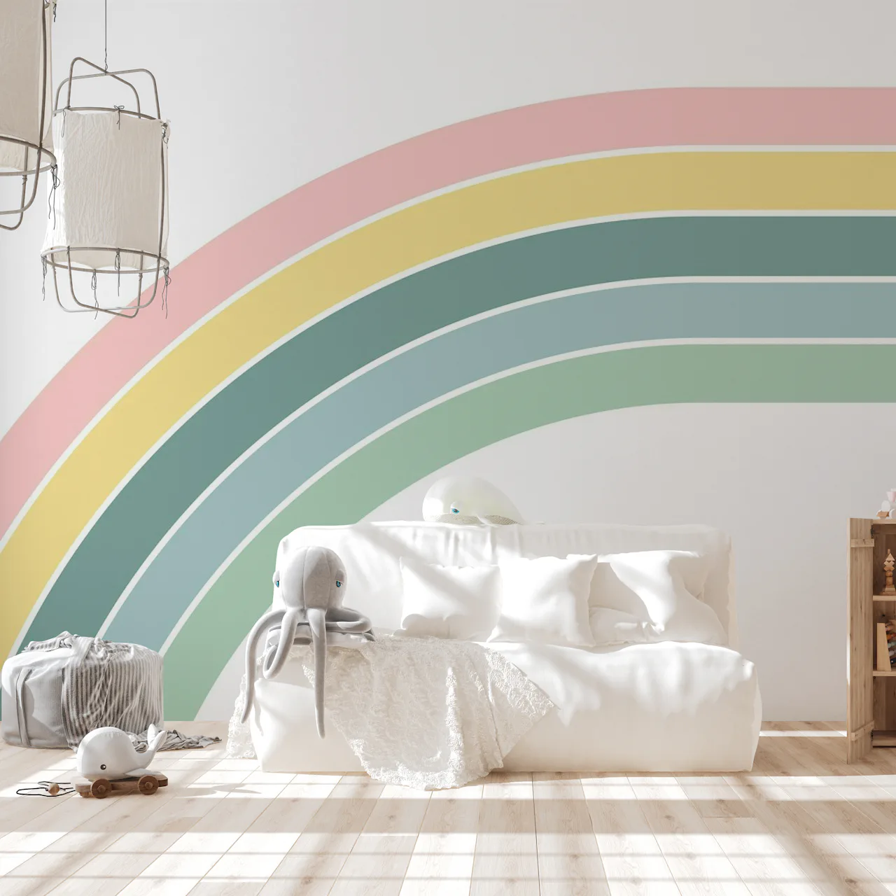 Rainbow Arch Wallpaper - Happywall.com