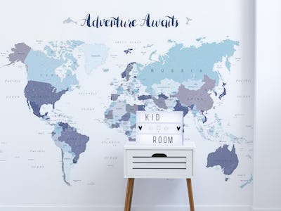 Adventure Awaits World Map