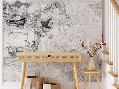 Monochrome Artistic Maze