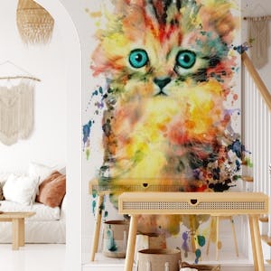 Watercolor Kitten