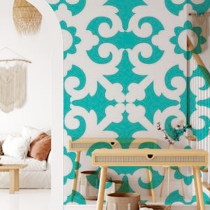 Moroccan Ornament Turquoise