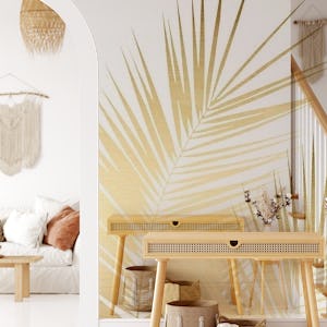 Gold Palm Leaves Dream 1a