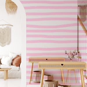 Pink Stripes Horizontal