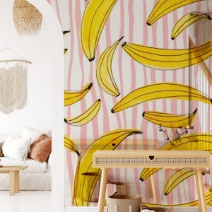 Watercolor bananas
