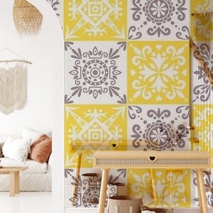 Alhambra Yellow Mocha Tiles