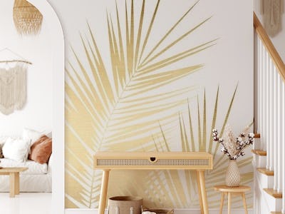 Gold Palm Leaves Dream 1a