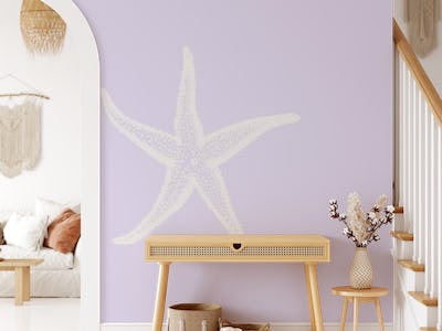 Lavender Sea Star Art