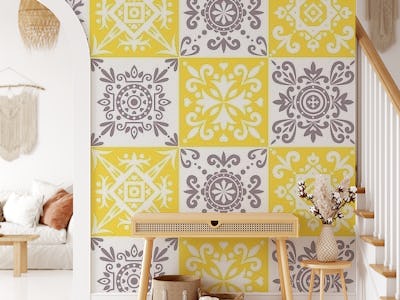 Alhambra Yellow Mocha Tiles