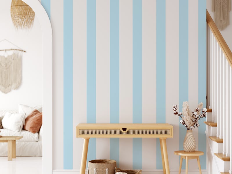 Calm Blue Stripes