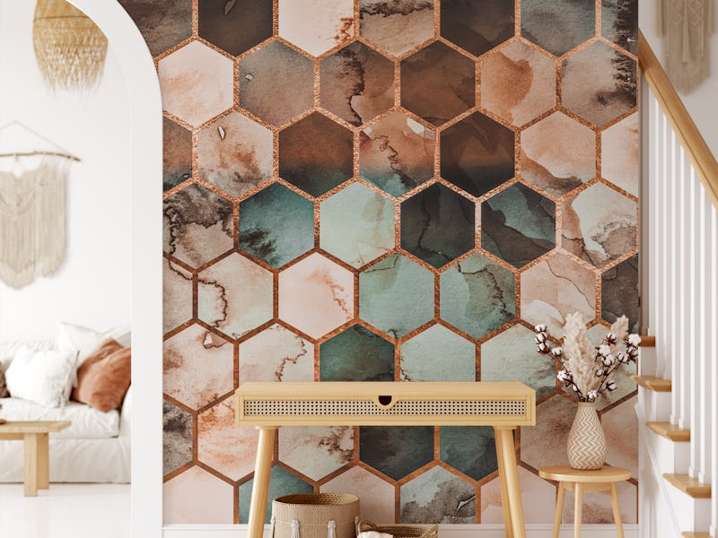 RUGGED MARBLE COPPER TEAL