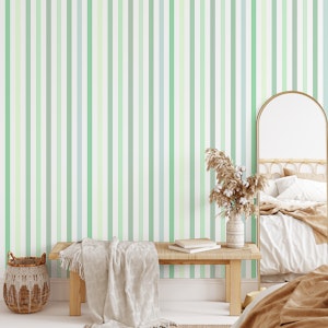 Mint Vertical Lines