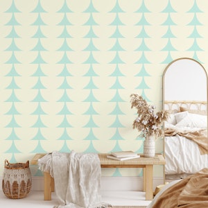 Retro Aqua Trees