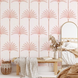 Palm Stripes - pink