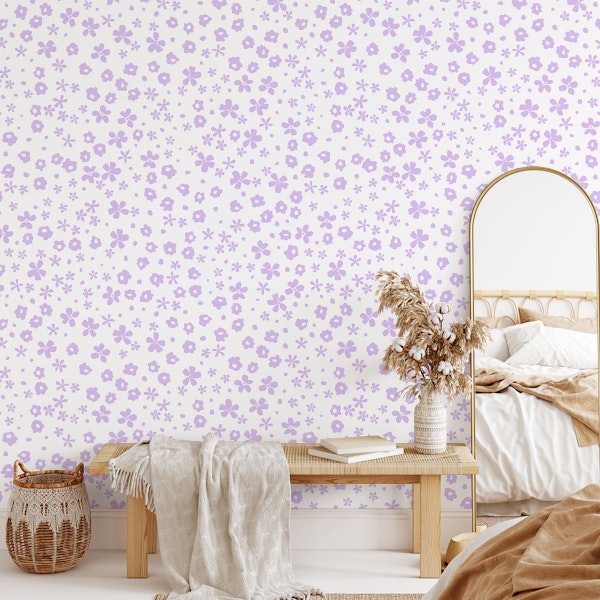 Flowers lavender colors A