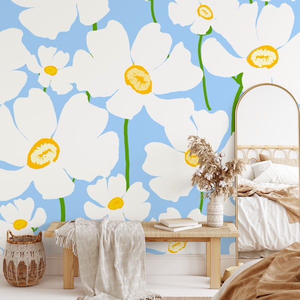 Buttercup field - blue