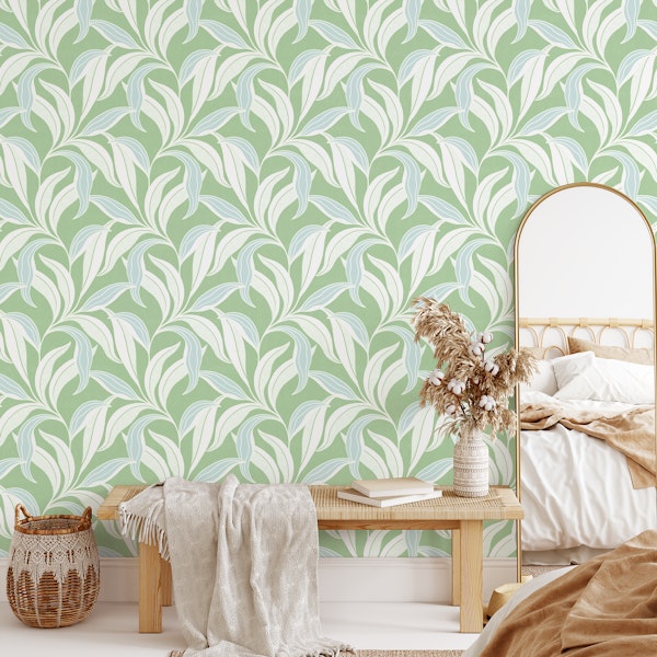 Sage Foliage Light Green