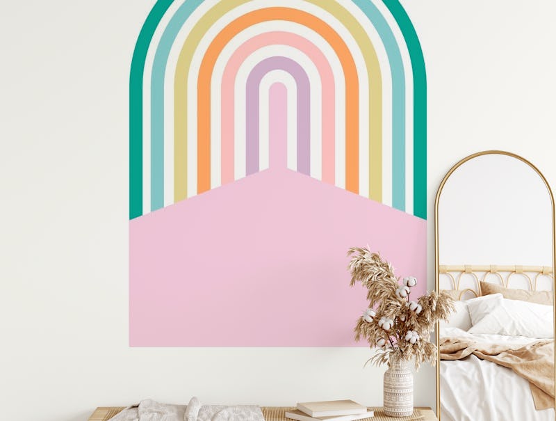 Rainbow Crossing Pastels