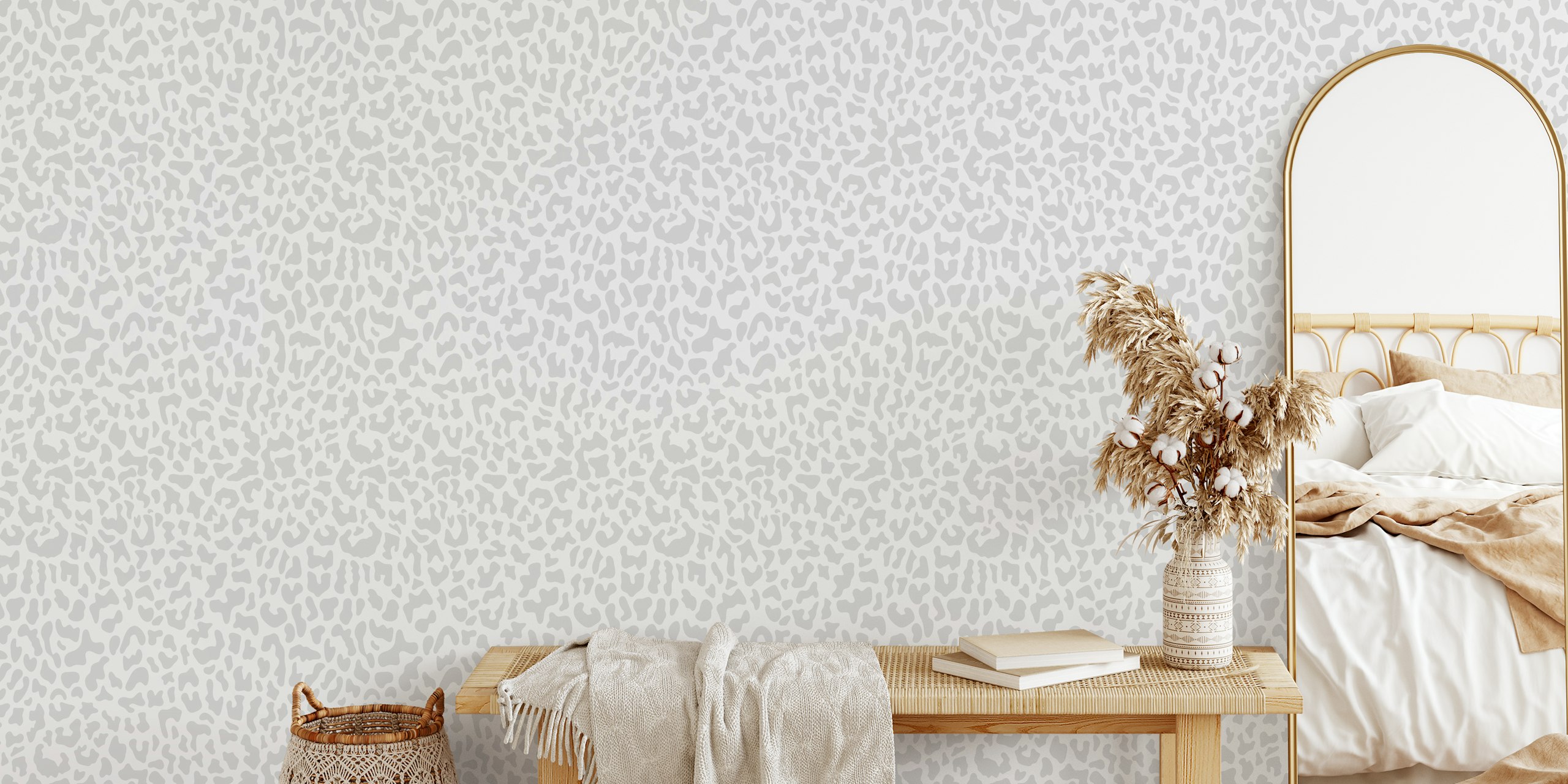 Fototapeta s neutrálním zvířecím potiskem pro moderní interiérový design
