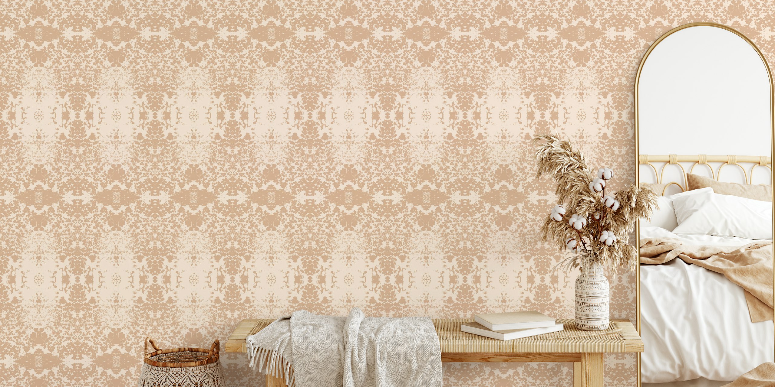 Abstract Nature Inspired Damask Touch ταπετσαρία