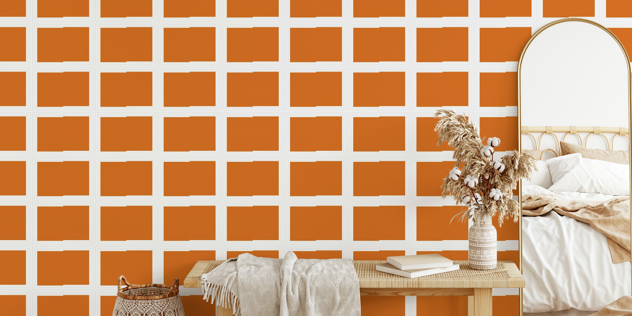 Maple Brown décoration d'automne dans une pièce